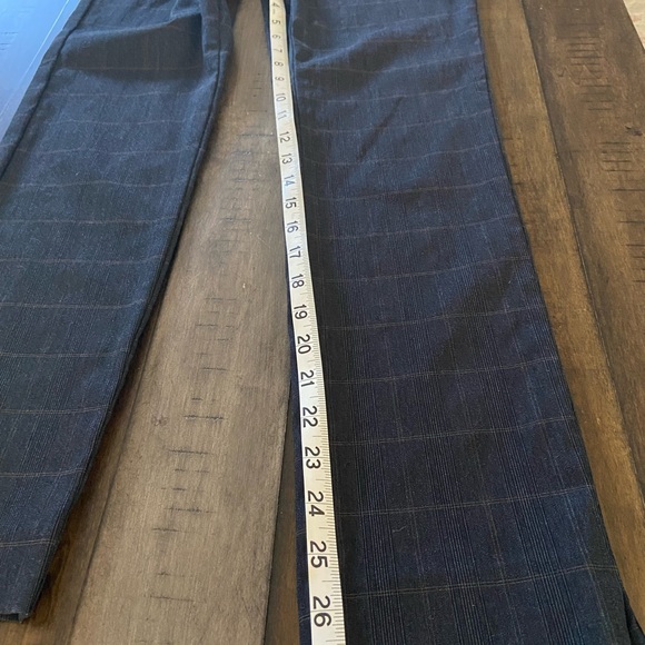 Ladies Dark Gray Plaid Pants - Picture 6 of 9